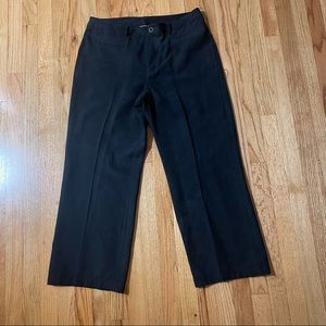 Black button and zipper Chico’s size 2.5 slacks women pants